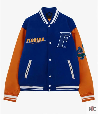 Florida Gators Letterman Royal Jacket Clanton Jacket