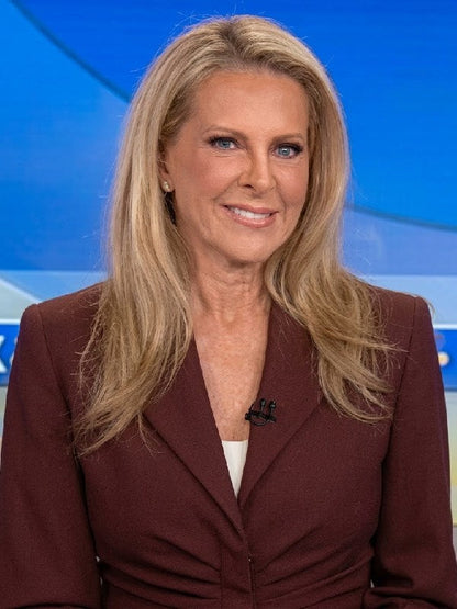 Fox And Friends 2026 Cheryl Casone Brown Twill Jacket - view 2