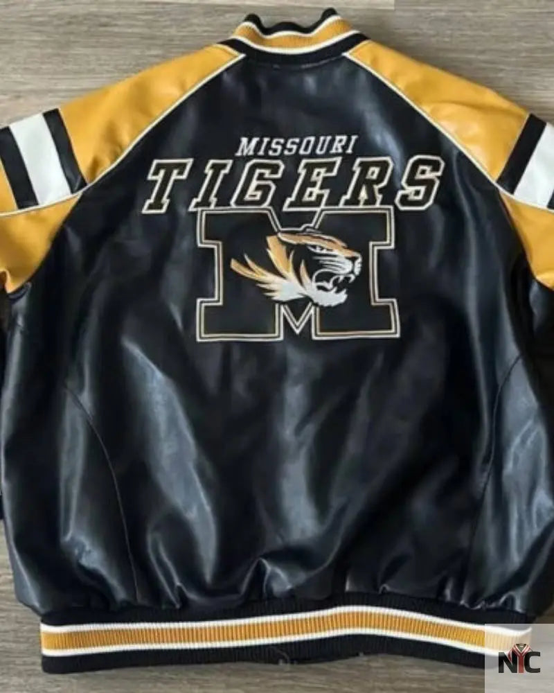 G-III Sports Missouri Tigers Leather Jacket Clanton Jacket