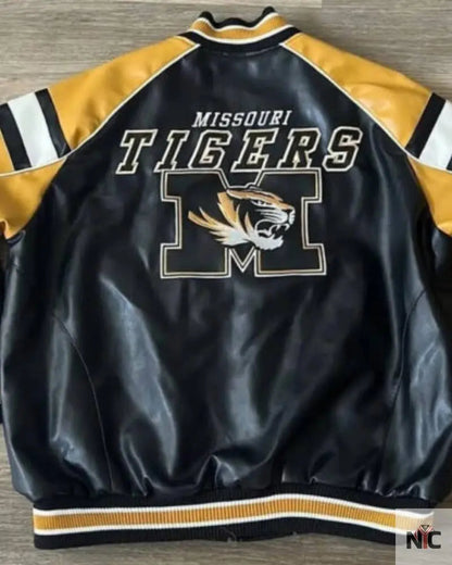 G-III Sports Missouri Tigers Leather Jacket Clanton Jacket