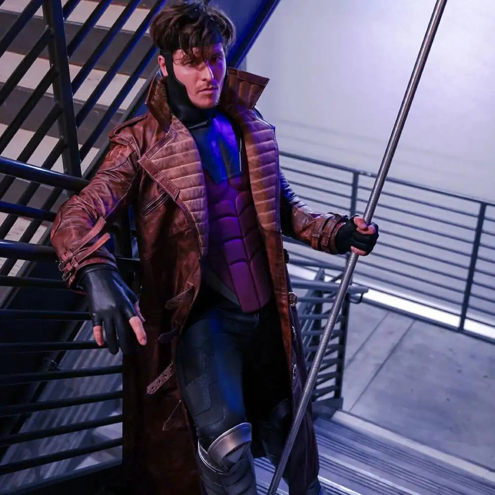 Gambit Trench Coat - back view