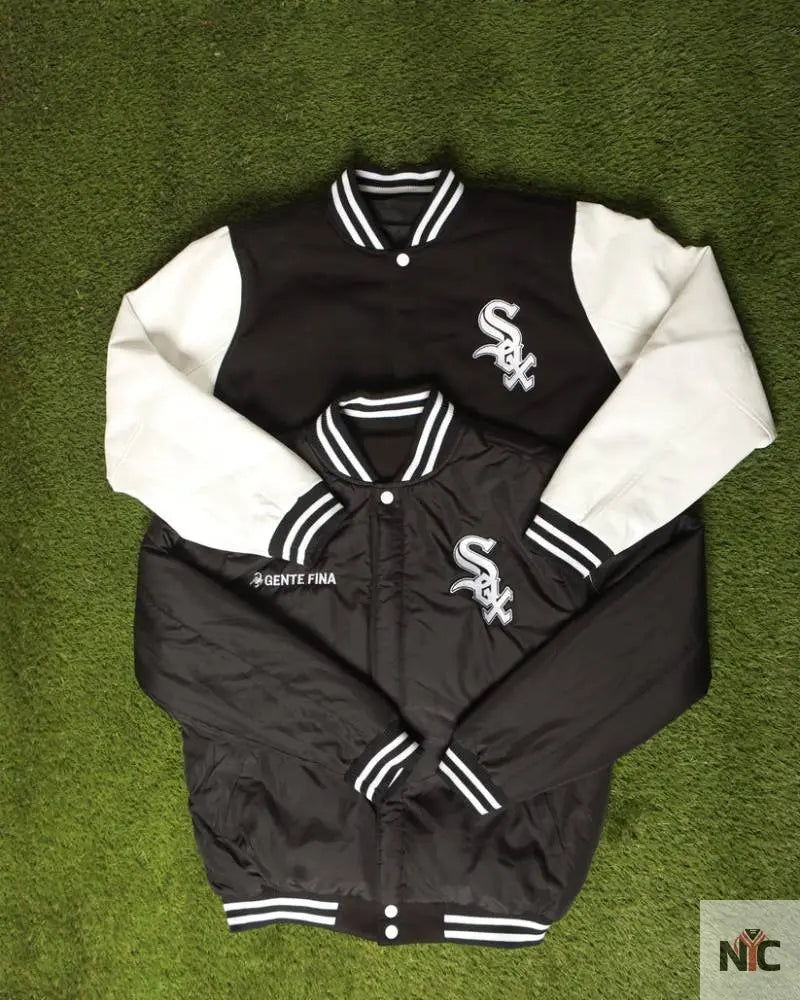 Gente Fina x Chicago White Sox Reversible Jacket Clanton Jacket