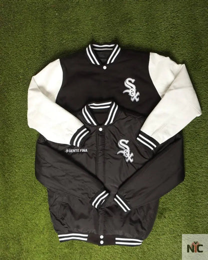 Gente Fina x Chicago White Sox Reversible Jacket Clanton Jacket