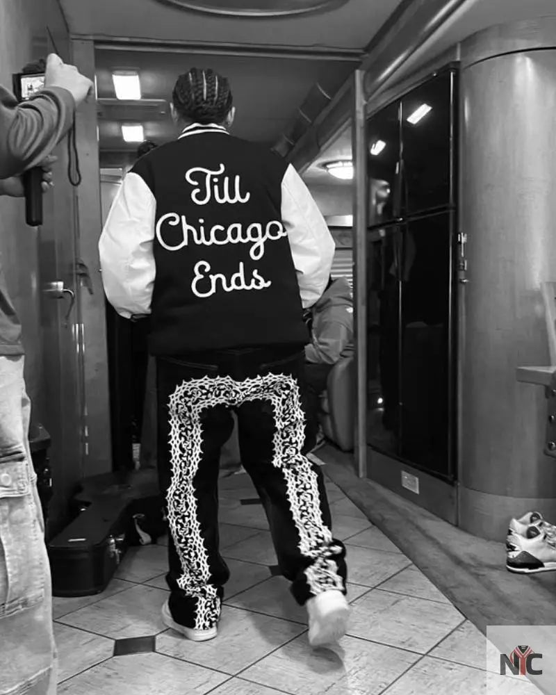 Gente Fina x Chicago White Sox Reversible Jacket Clanton Jacket