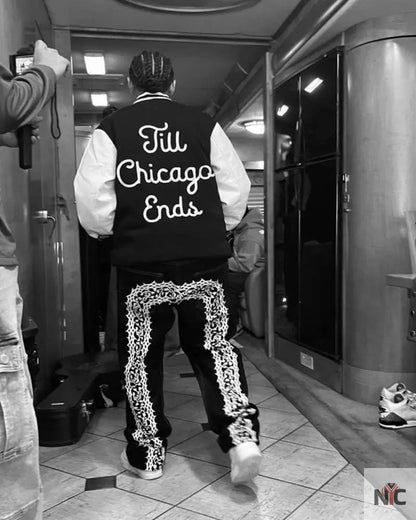 Gente Fina x Chicago White Sox Reversible Jacket Clanton Jacket