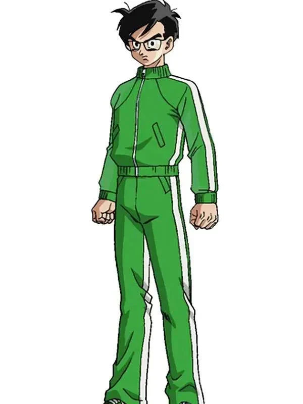 Gohan Green Tracksuit of Dragon Ball Z Clanton Jacket
