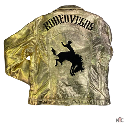 Gold Rodeo Vegas Jacket Clanton Jacket