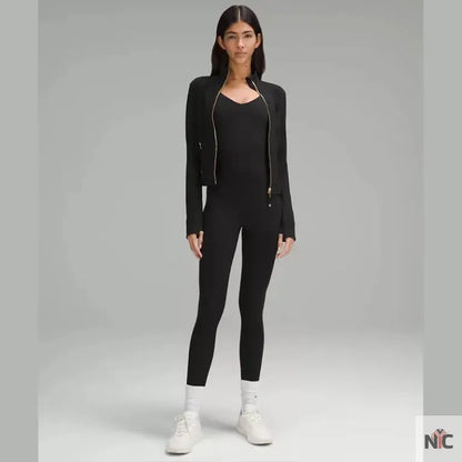 Gold Zipper Lululemon Jacket Clanton Jacket