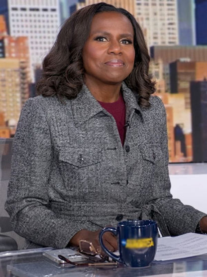 Good Morning America 2026 Deborah Roberts Utility Jacket