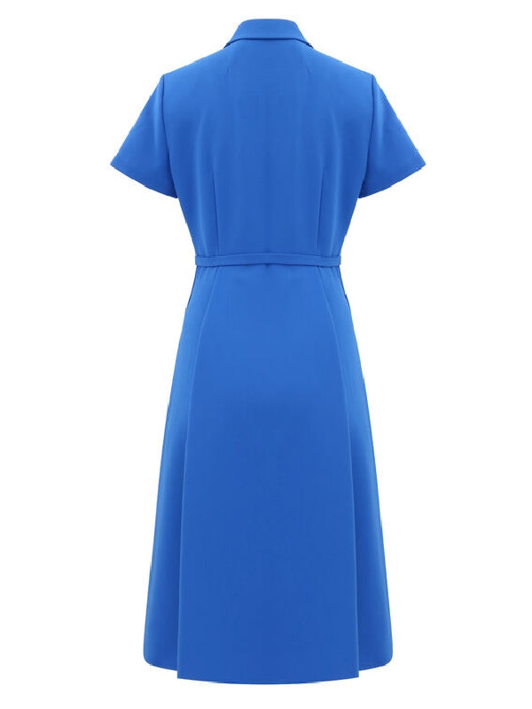Good Morning America 2026 Tory Johnson Blue Shirt Dress WorthVee