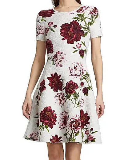 Good Morning America Linsey Davis White Floral Dress Clanton Jacket
