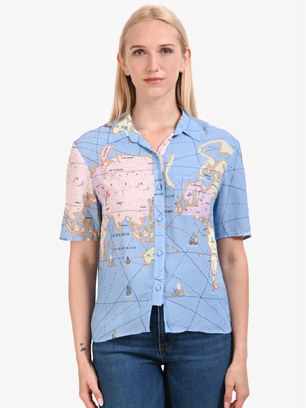 Hacks Season 2 Ava Daniels World Map Shirt