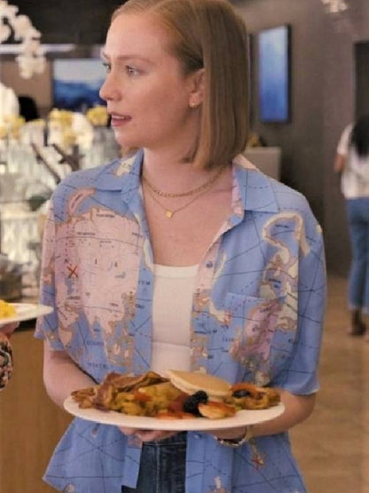 Hacks Season 2 Ava Daniels World Map Shirt