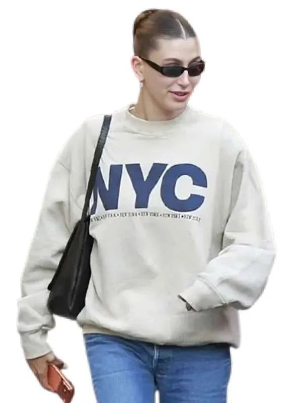 Hailey Bieber NYC Sweatshirt