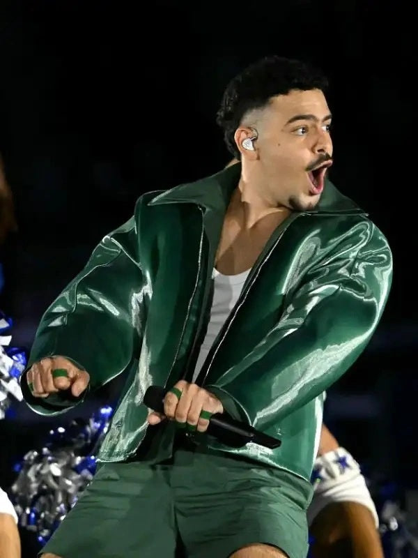 Pedro Sampaio Halftime Show 2026 Green Jacket