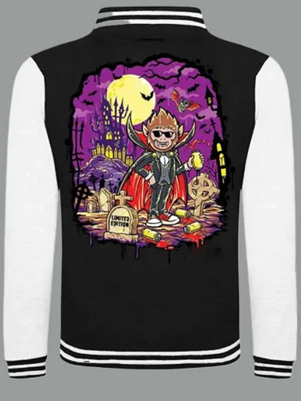 Halloween Dracula Varsity Jacket