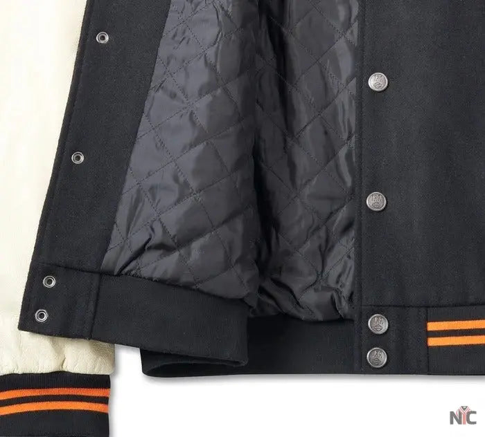 Harley Davidson 120th Anniversary Wool Varsity Jacket Clanton Jacket