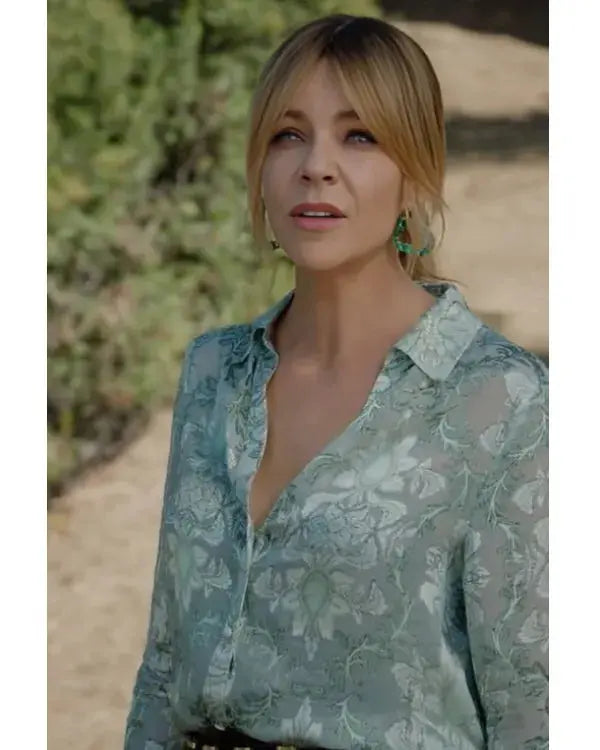 High Potential Kaitlin Olson Floral Blouse