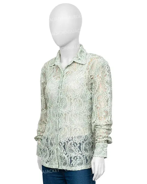 High Potential Kaitlin Olson Floral Blouse