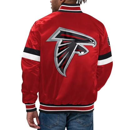 Home Game Atlanta Falcons Jacket - back view