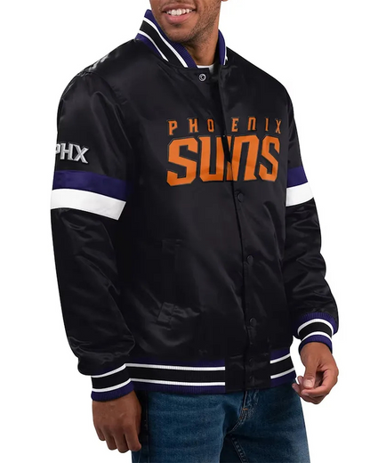 Home Game Phoenix Suns Black Jacket