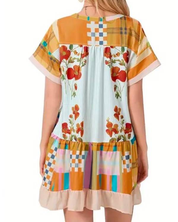 Home Town Inn This Together Erin Napier Printed Dress WorthVee