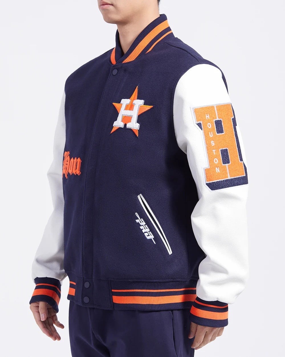 Houston Astros Old English Varsity Jacket