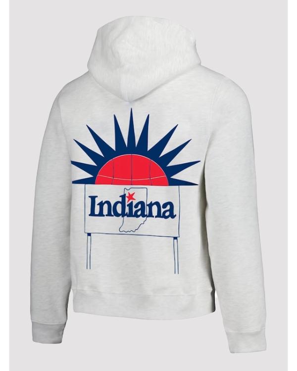 Indiana Fever Round21 Grey Rise Hoodie Clanton Jacket