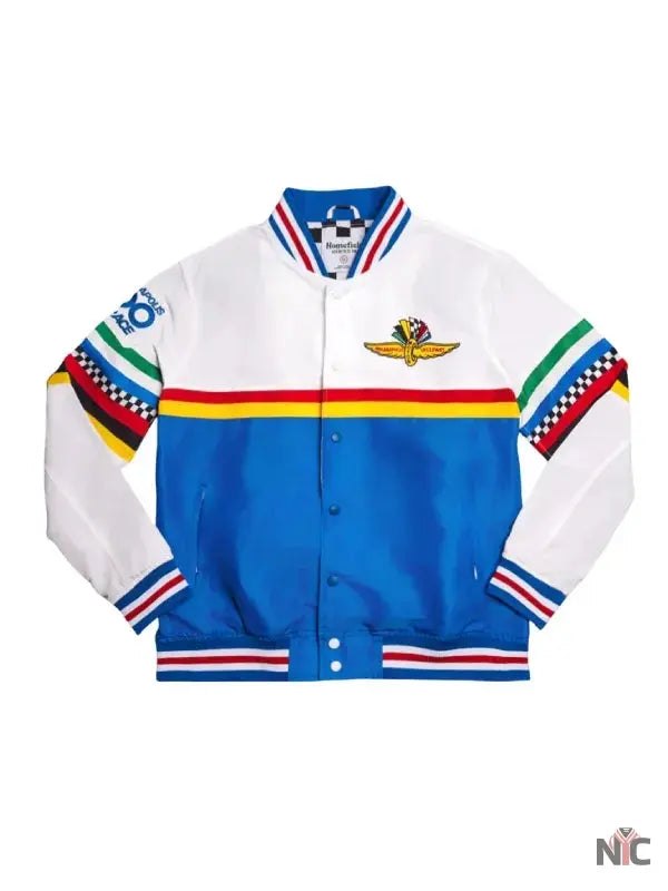 Indianapolis Motor Speedway Indy 500 Bomber Jacket Clanton Jacket