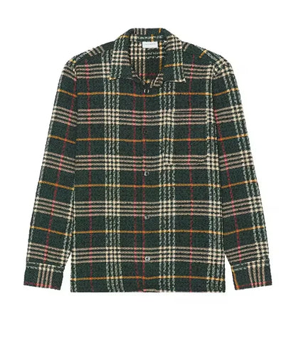 Access Hollywood Scott Evans Plaid Shirt Jacket