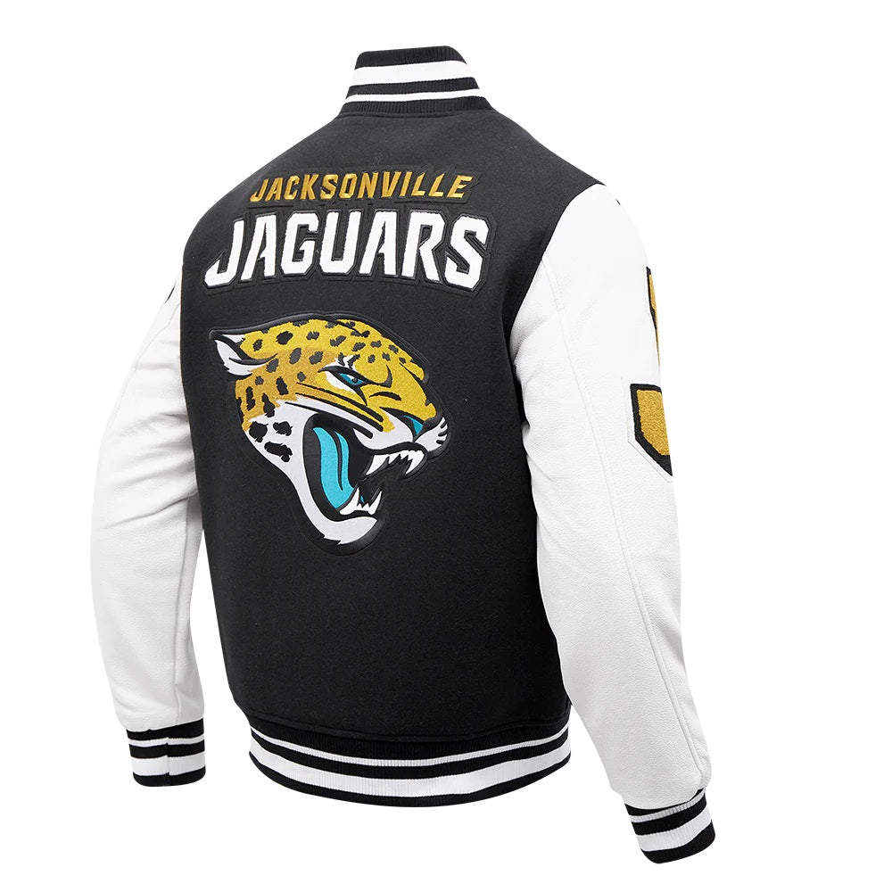 Jacksonville Jaguars Mashup Varsity Jacket - detail view