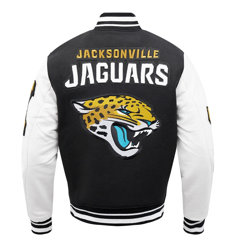 Jacksonville Jaguars Mashup Varsity Jacket - back view