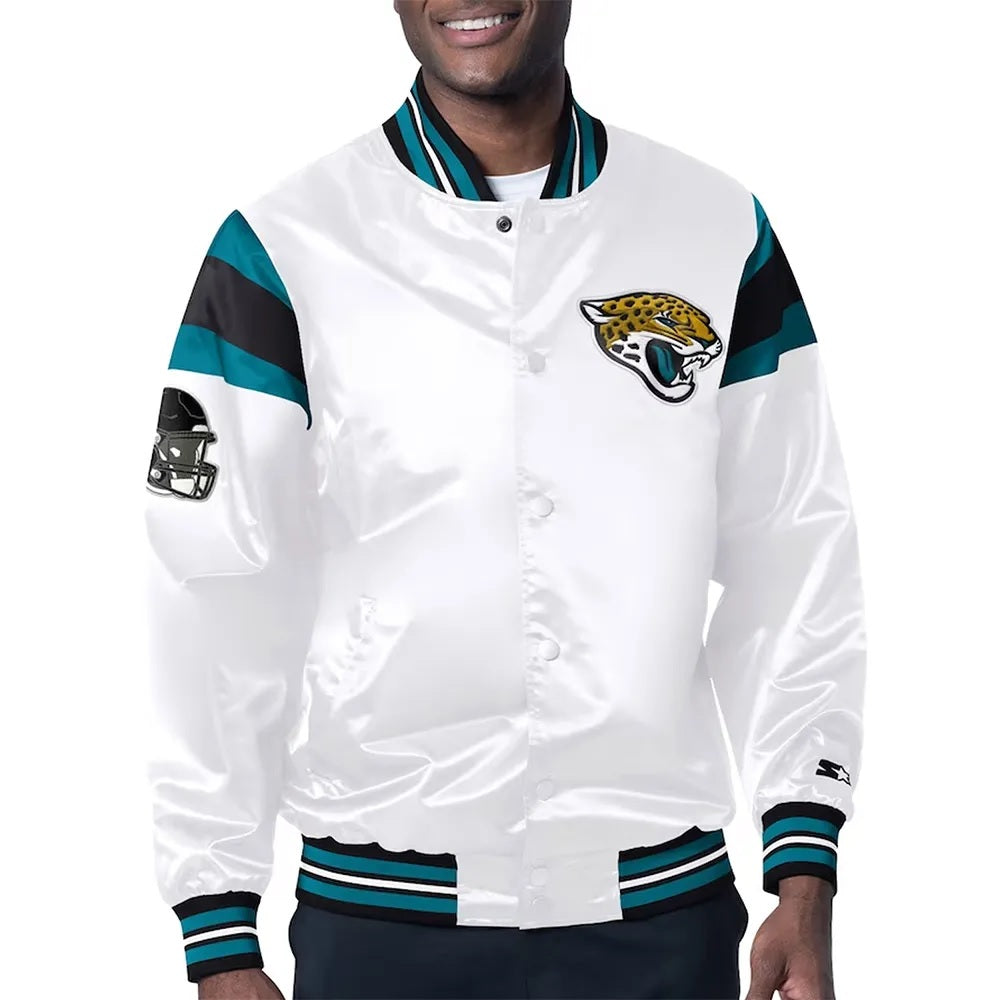 Jacksonville Jaguars Midweight Satin Jacket