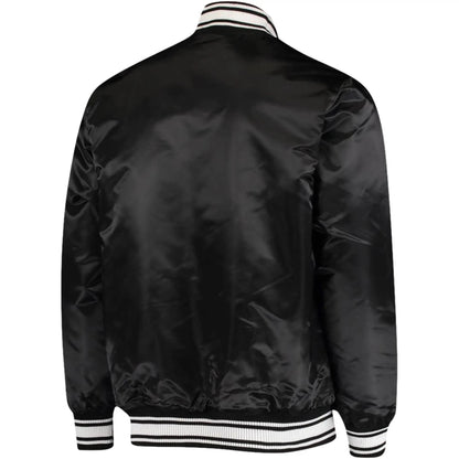 Jacksonville Jaguars Starter Locker Room Satin Jacket - side view