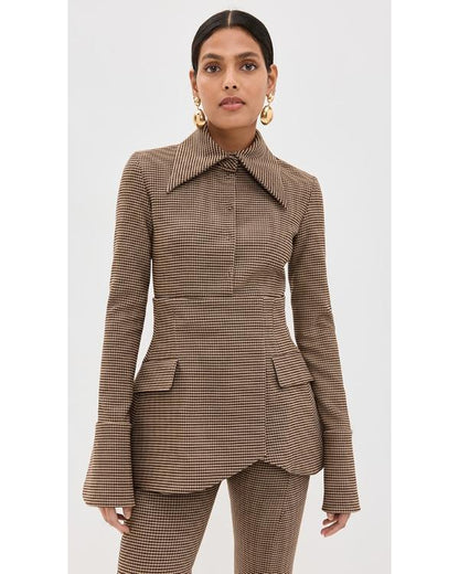 Reasonable Doubt S04 Emayatzy Corinealdi Brown Jacket - view 2
