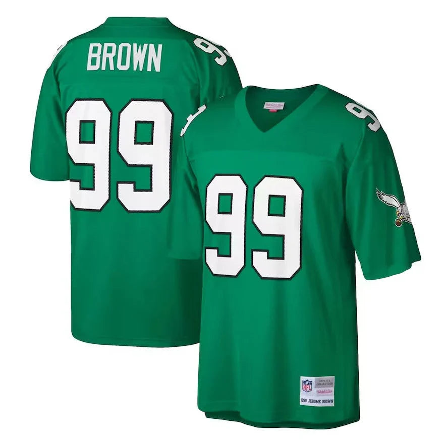Jerome Brown Philadelphia Eagles Mitchell & Ness 1990 Legacy Jersey WorthVee