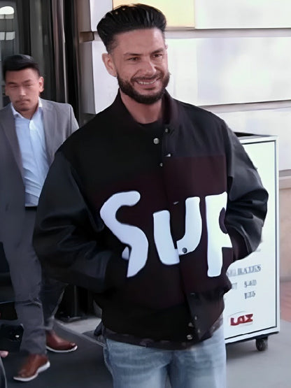 Jersey Shore Family Vacation S9 Pauly D Varsity Jacket WorthVee