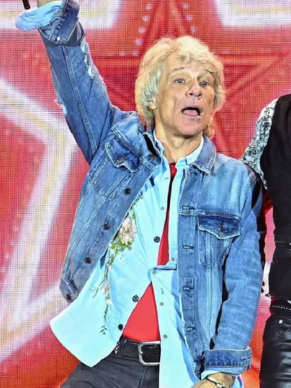 Jon Bon Jovi Wembley Stadium Denim Jacket