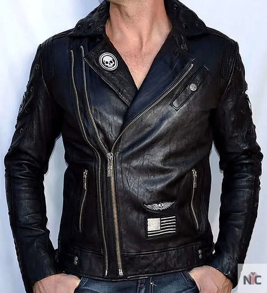 КОЖАНАЯ КУРТКА AFFLICTION AMERICAN REBORN JACKET Clanton Jacket