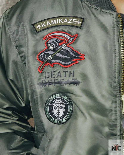 Kamikaze Pilot Bomber Jacket Clanton Jacket