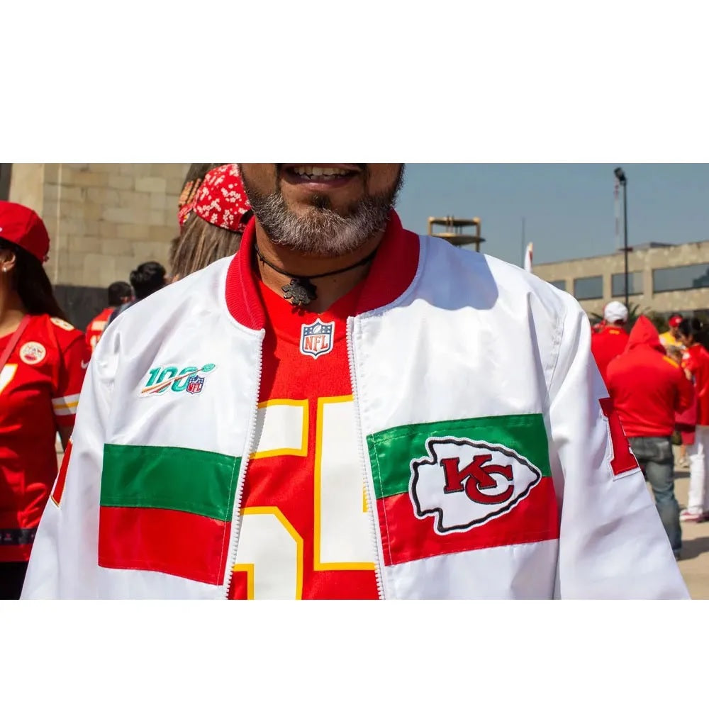 Kansas City Chiefs Mexico 2019 Jacket - back view