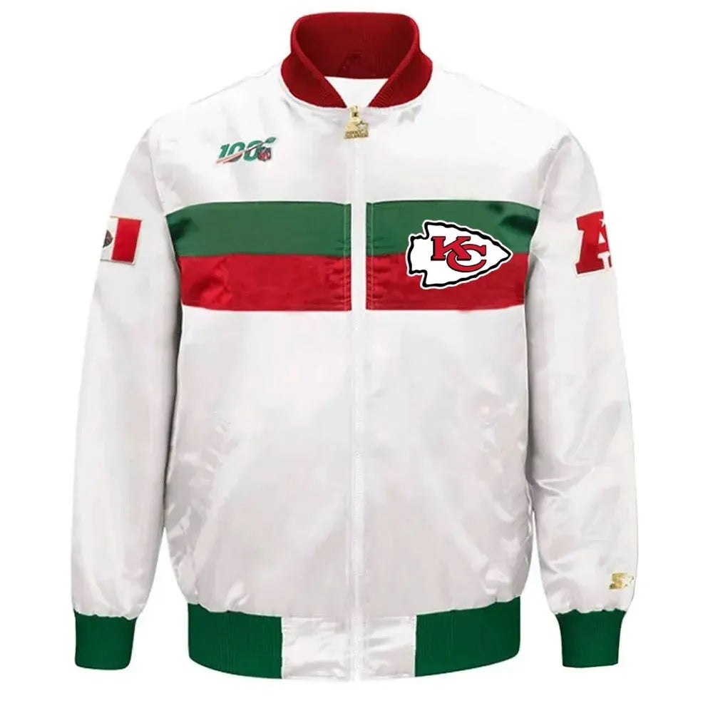 Kansas City Chiefs Mexico 2019 Jacket - side view