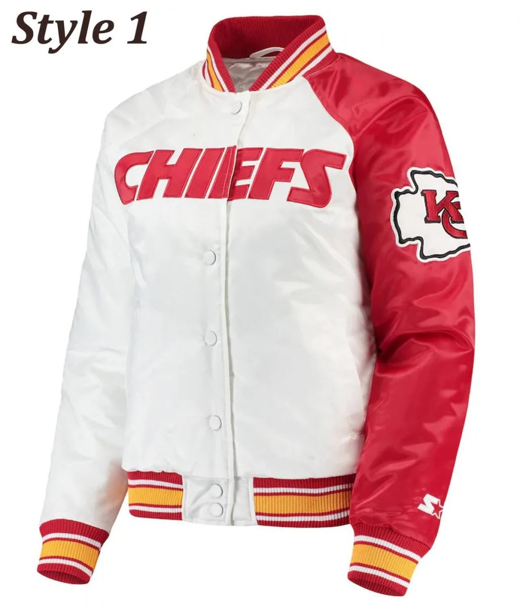 Kansas City Chiefs Starter Satin Jacket - alternate view