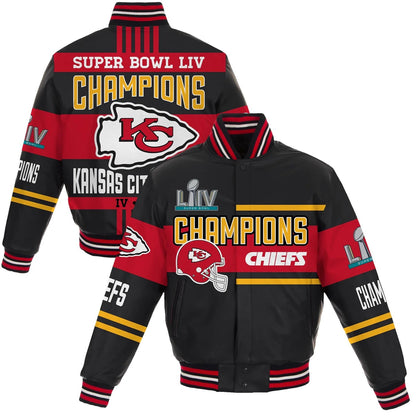 Kansas City Chiefs Super Bowl LIV Champions Jacket - side view