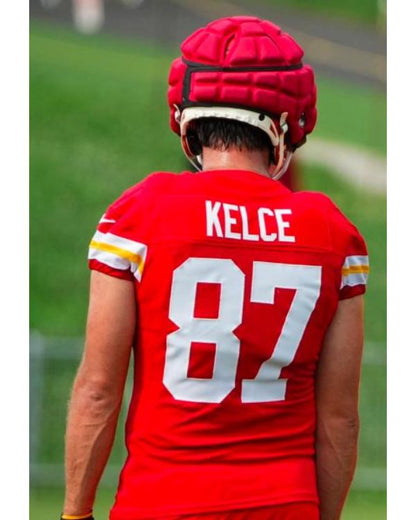 Kansas City Chiefs Travis Kelce 87 Jersey Clanton Jacket