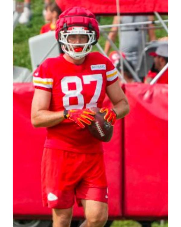 Kansas City Chiefs Travis Kelce 87 Jersey Clanton Jacket