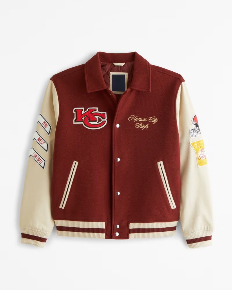 Kansas City Chiefs Varsity Bomber Jacket