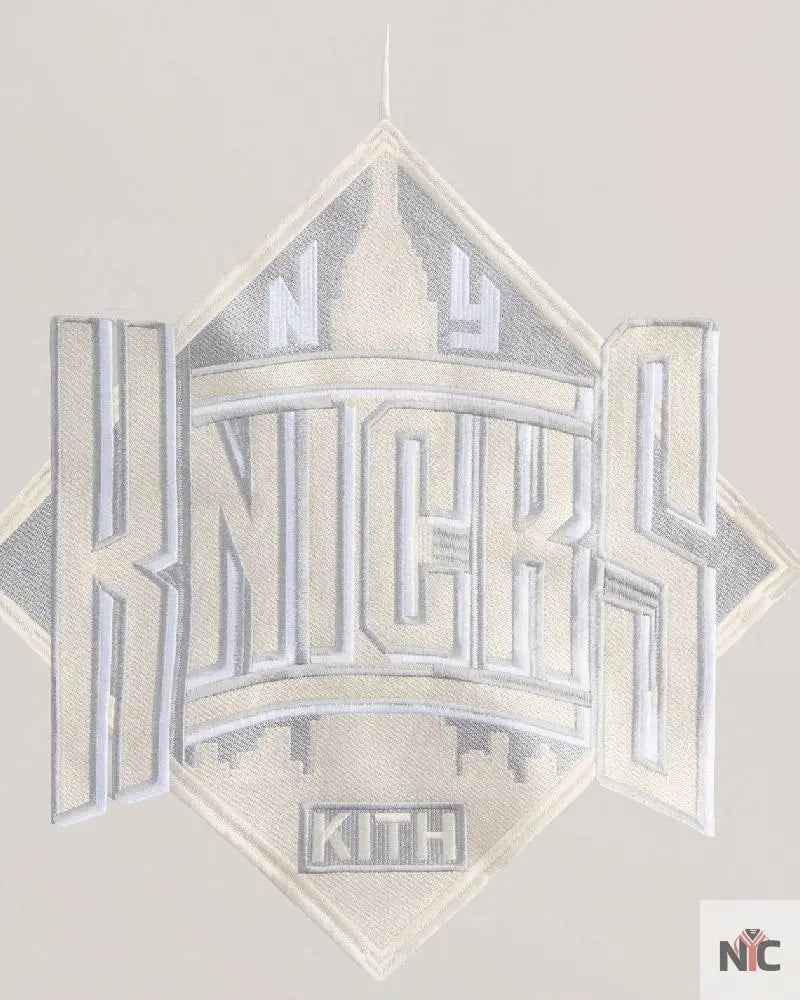 Kith For The New York Knicks Empire Satin Bomber Jacket Clanton Jacket