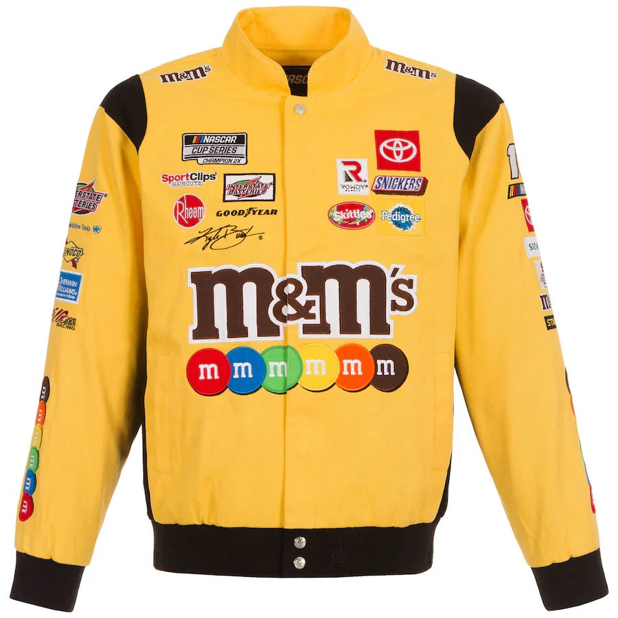 Kyle Busch Mms Full-Snap Twill Jacket - alternate view