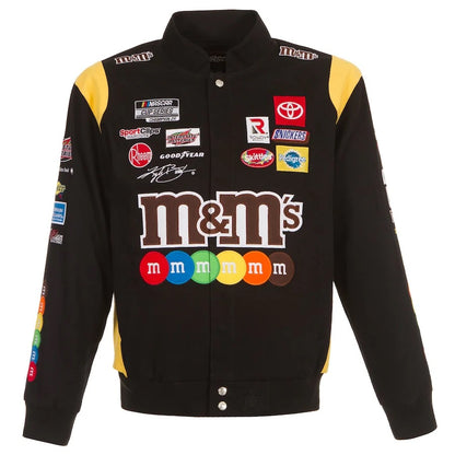 Kyle Busch Mms Full-Snap Twill Jacket